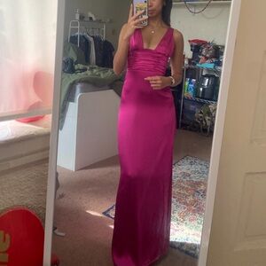 Princess Polly Fuchsia Maxi Dress